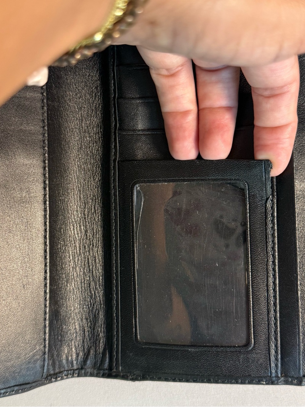 Coach SoHo Signature Trifold Wallet - Picture 7 of 7